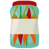 Legumes naturels en bocaux